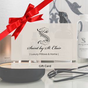 Saint by St.Clair | Luxury Pillows + Home Gift Card